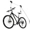 New Product 2023 RAD Sportz Overhead Pulley System Bike Hanger, 125 lb Capacity, For Up to 12 ft Ceiling, Black 83-DT4999 - alternate 1